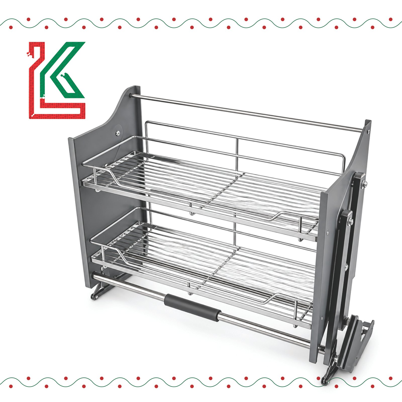 PULL DOWN ELEVATOR (WIRE BASKET)